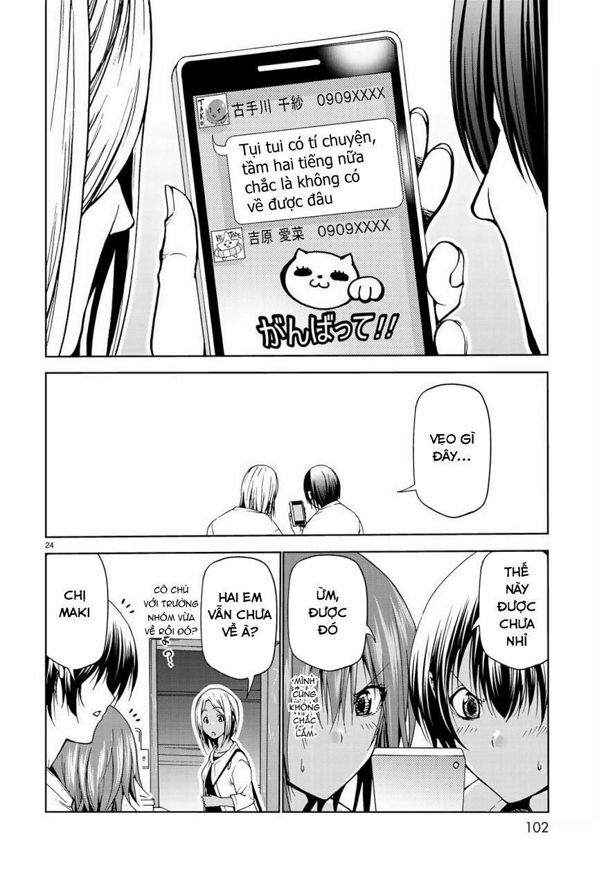 cô gái thích lặn - grand blue chapter 55 24