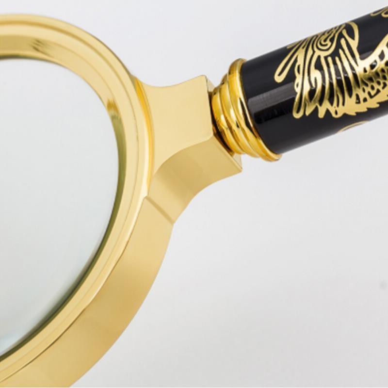 Kính lúp cầm tay 90mm đọc sách báo cho người già