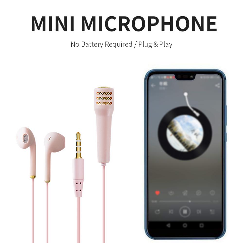 Tai nghe cá nhân-Karaoke Mini Di động Mega Bass KTV với Microhone để phát sóng trực tiếp