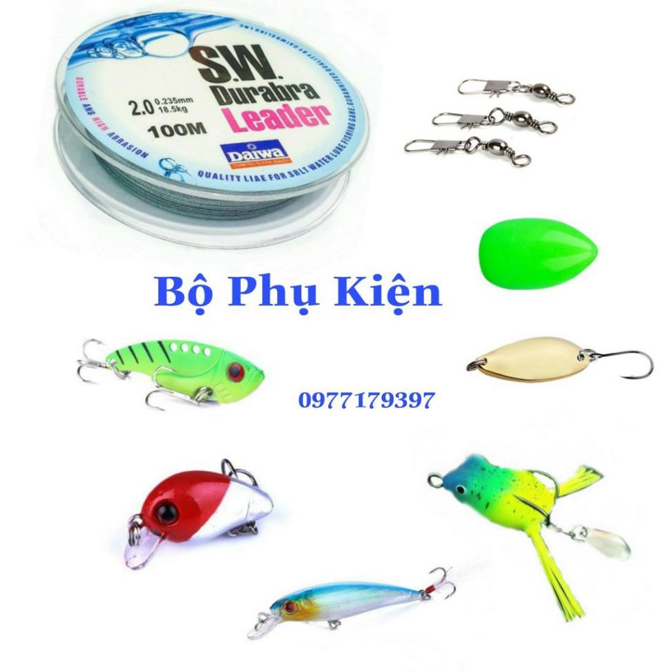 Bộ Cần Câu Lure Máy Đứng 2 Ngọn Fishing Of Catch