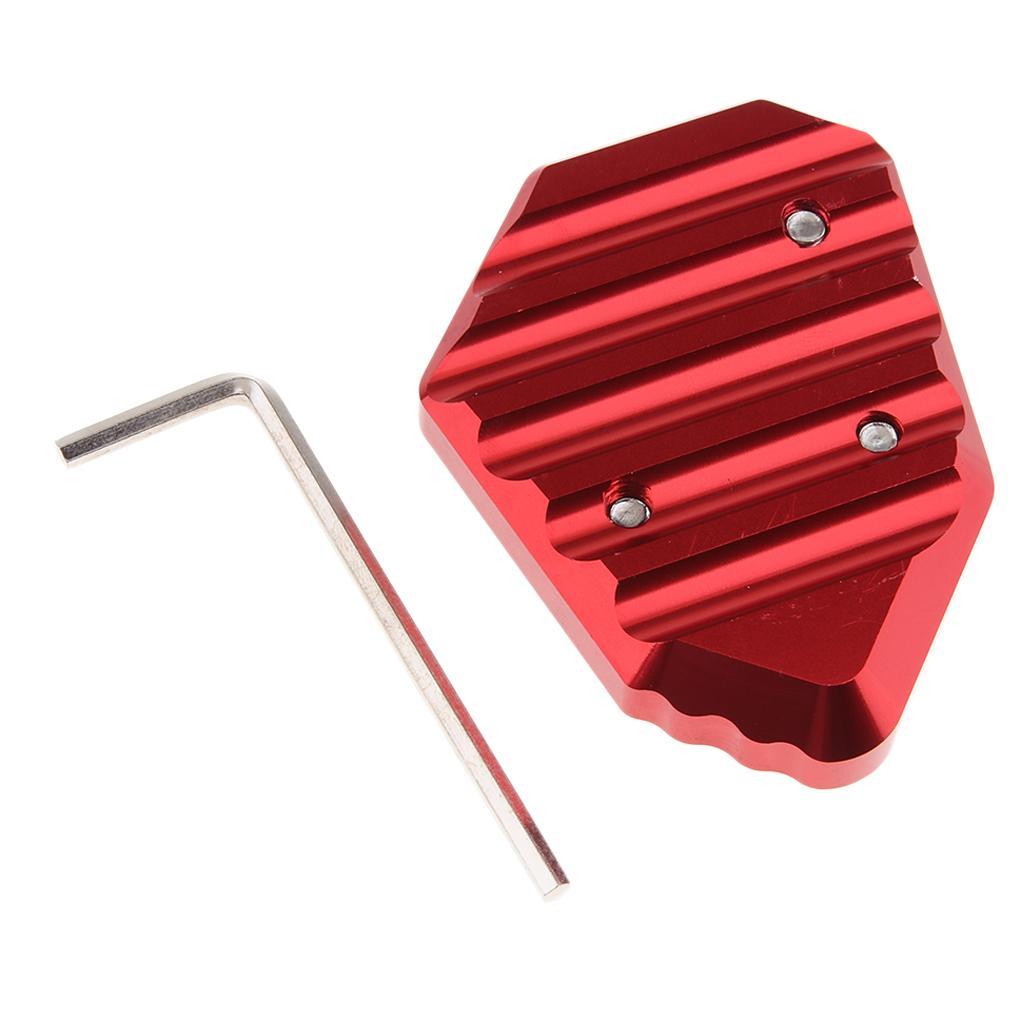 Kickstand Stand Extension Pad for K1300S/R 2009-2014 Red