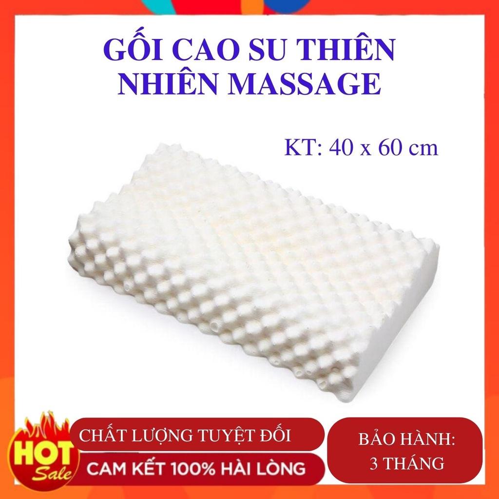 Gối Cao Su Thiên Nhiên Massage - Gối Cao su Non