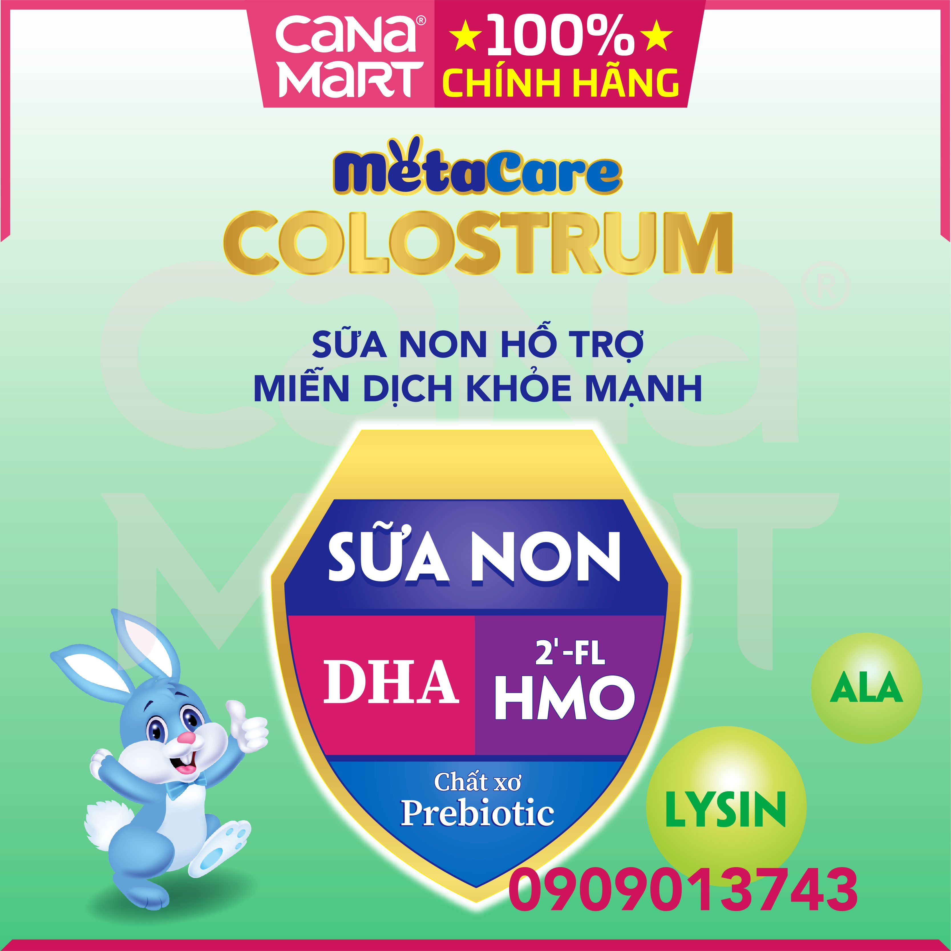 Thùng sữa nước Metacare COLOSTRUM sữa non giúp trẻ tăng cường hệ miễn dịch