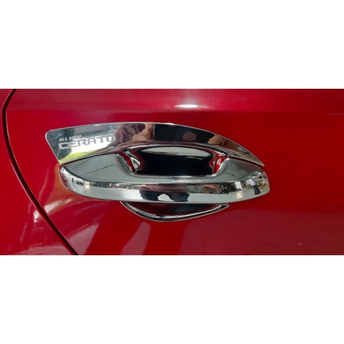 Ốp Hõm Cửa Xe Kia Cerato 2019-2020-2021 Mạ Crom