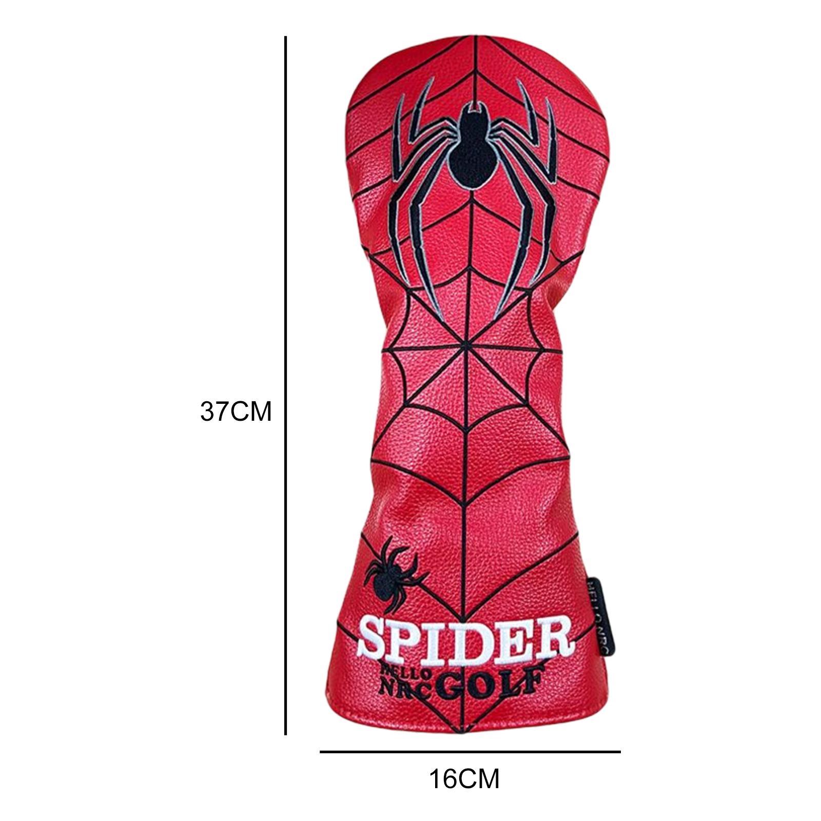 PU Golf Wood Headcover Golf Club Head Cover Unisex Golfer Gift