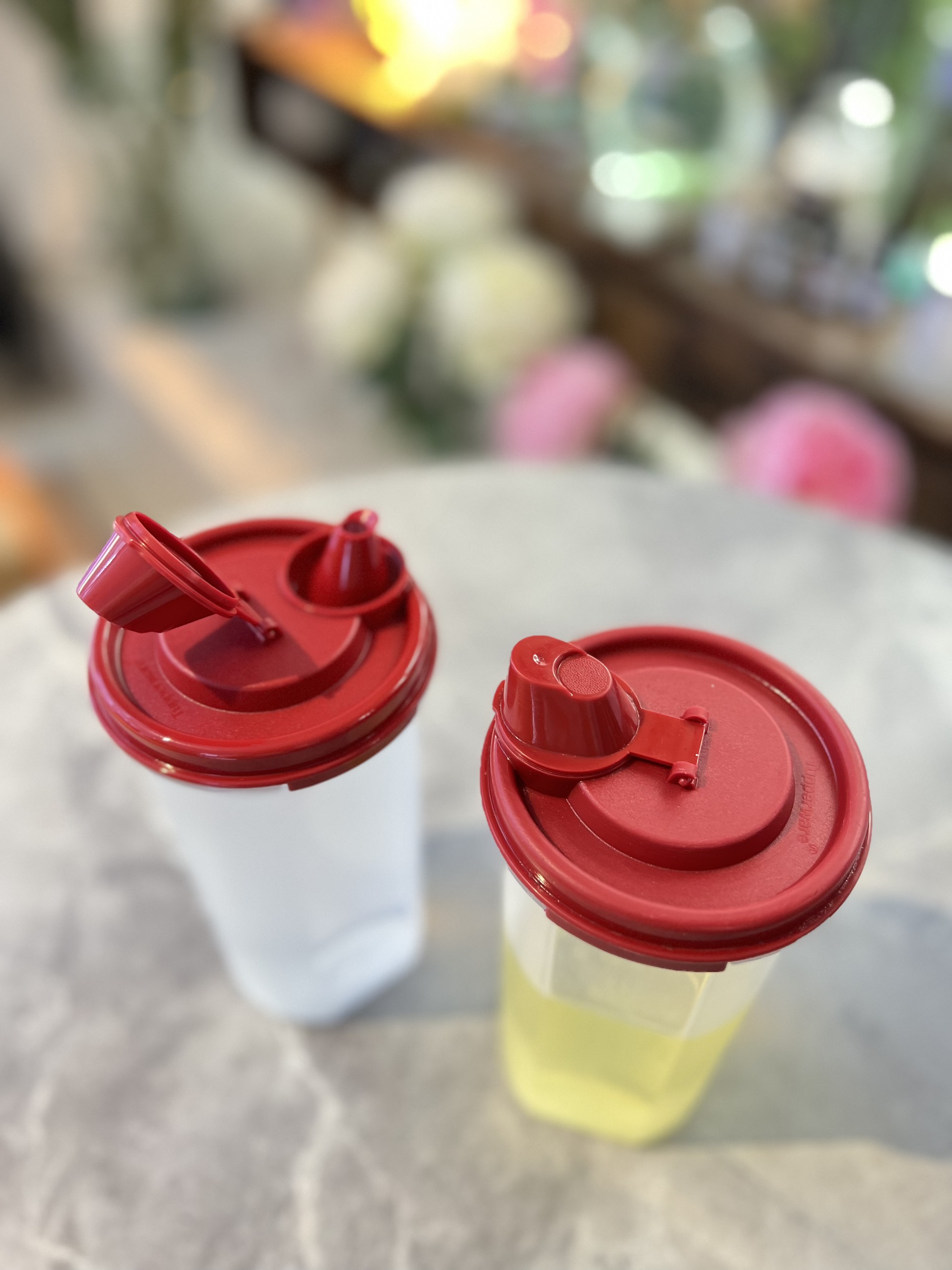 Bộ 2 Bình Dầu Tupperware Stor N Pour 650ml