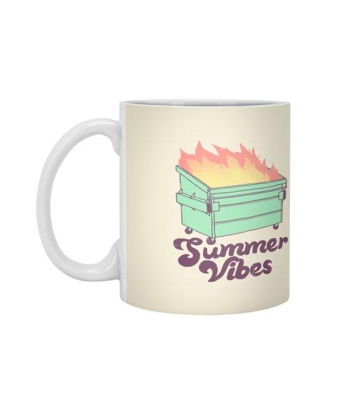 Ly Cốc Sứ Cao Cấp hình Summer Vibes