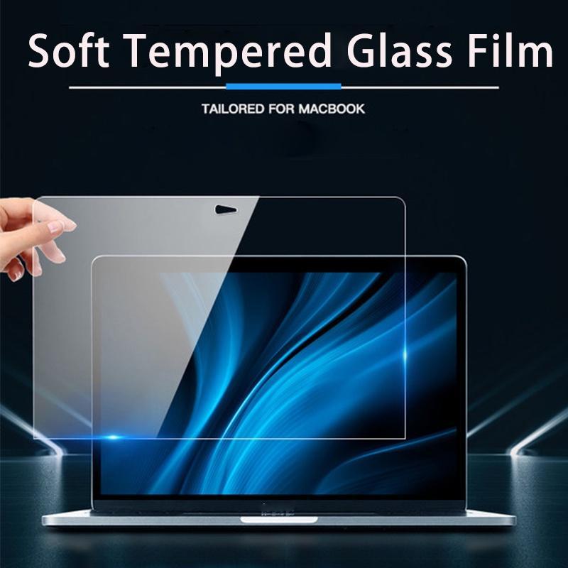 Miếng Dán Kính Mềm Cho Apple MacBook Air 13.6 inch M2 A2681 Pro 14 16 2021 2020 A2337 A2179 M1 Pro Max A2338 13.3 13 A1452 A1502
