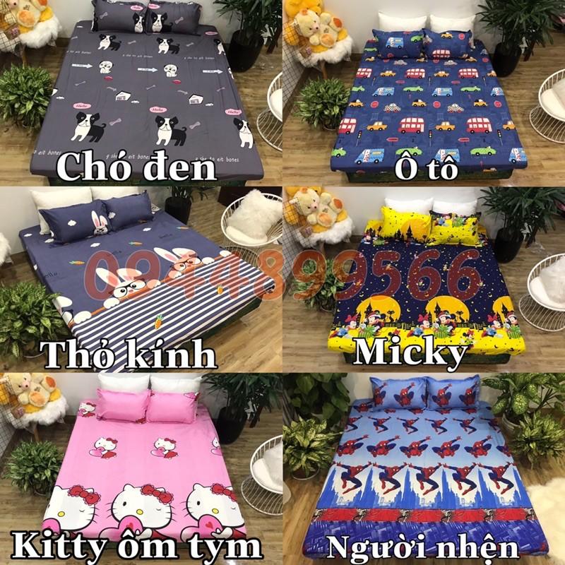 Vỏ gối ôm cotton poly nhiều mẫu