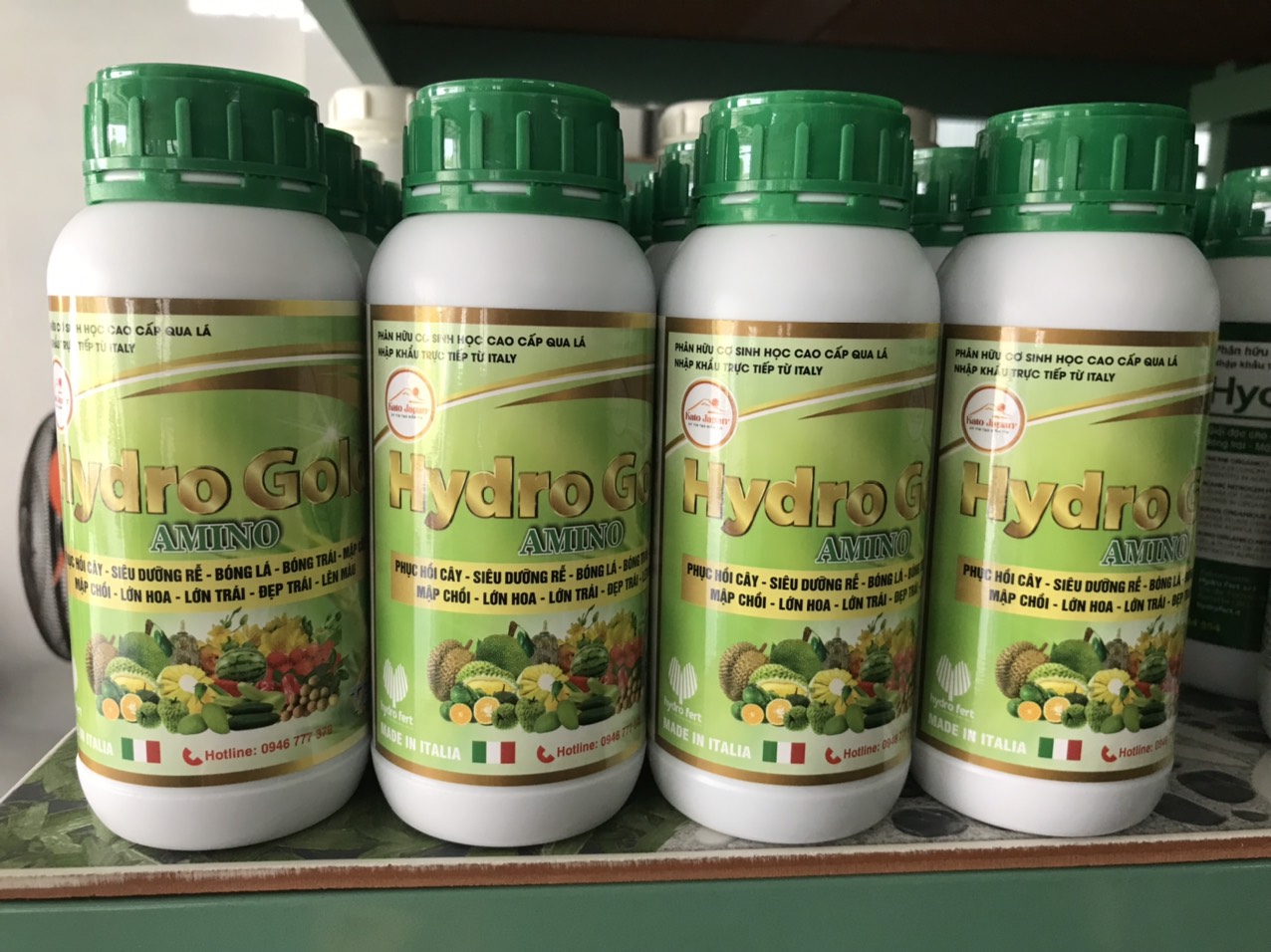 Hydro Gold - Phân hữu cơ sinh học cao cấp qua lá Nhập khẩu Italia - VTNN NÔNG PHÚ T86