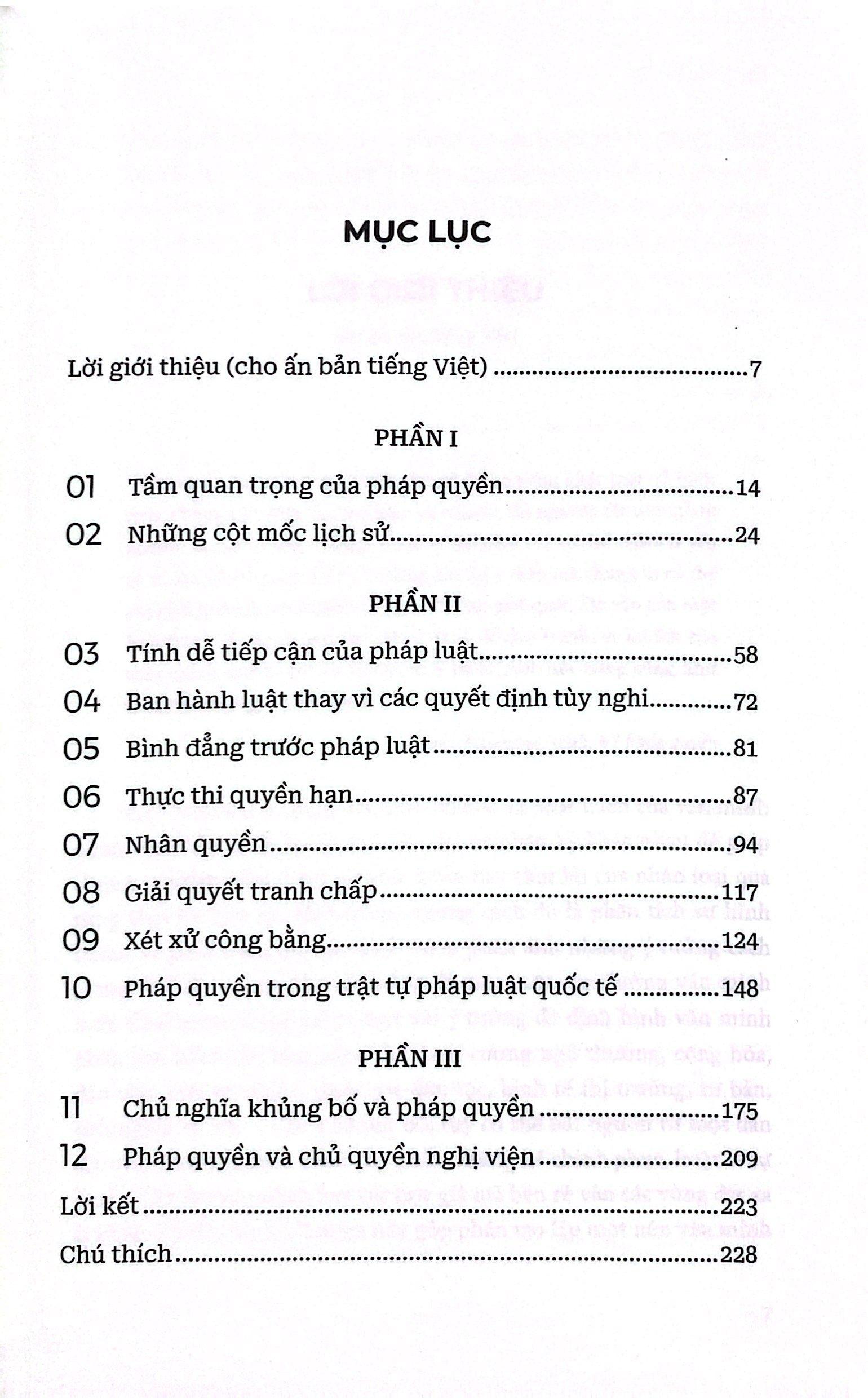 Về Pháp Quyền
