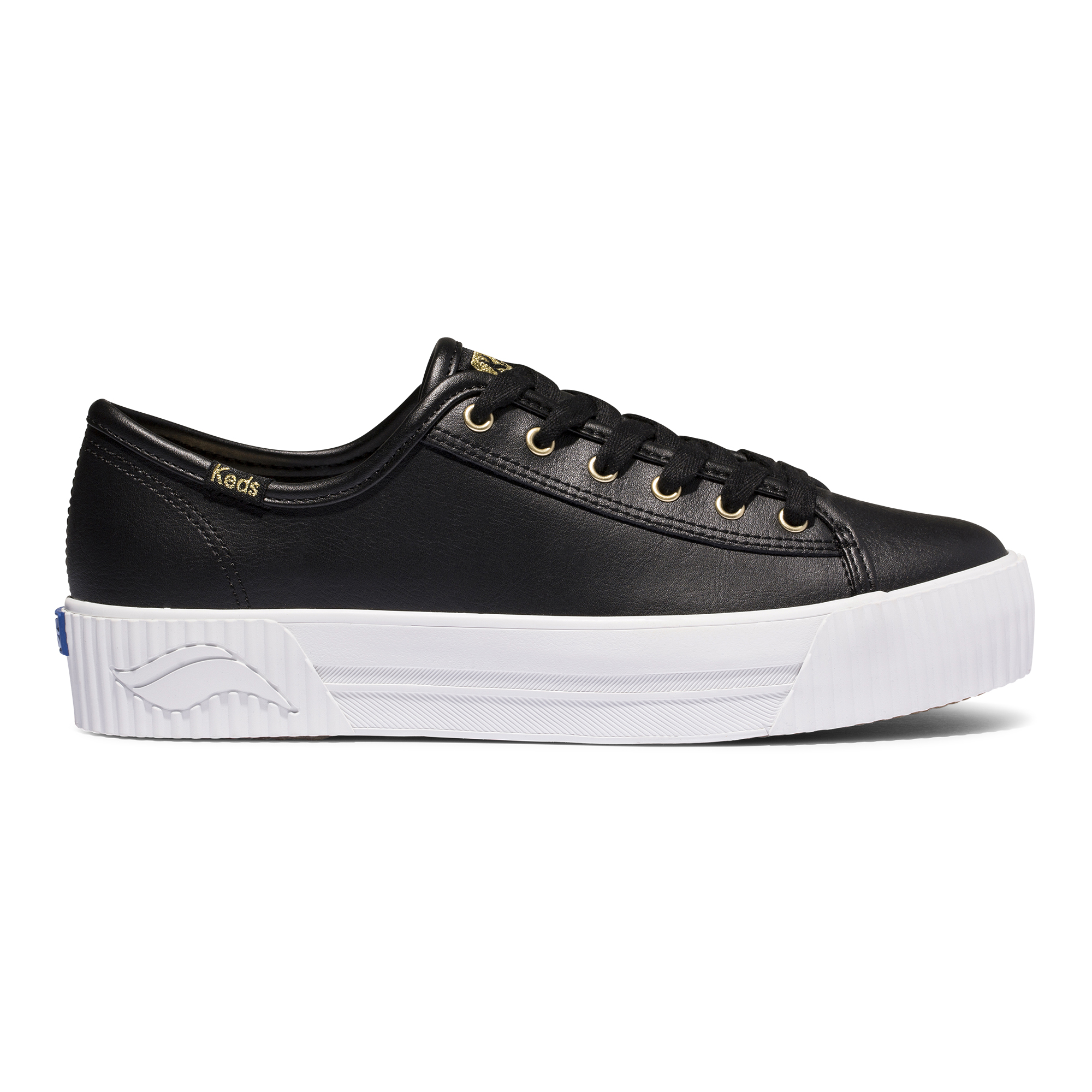 Giày Keds Nữ- Triple Kick AMP Leather Black- KD064549