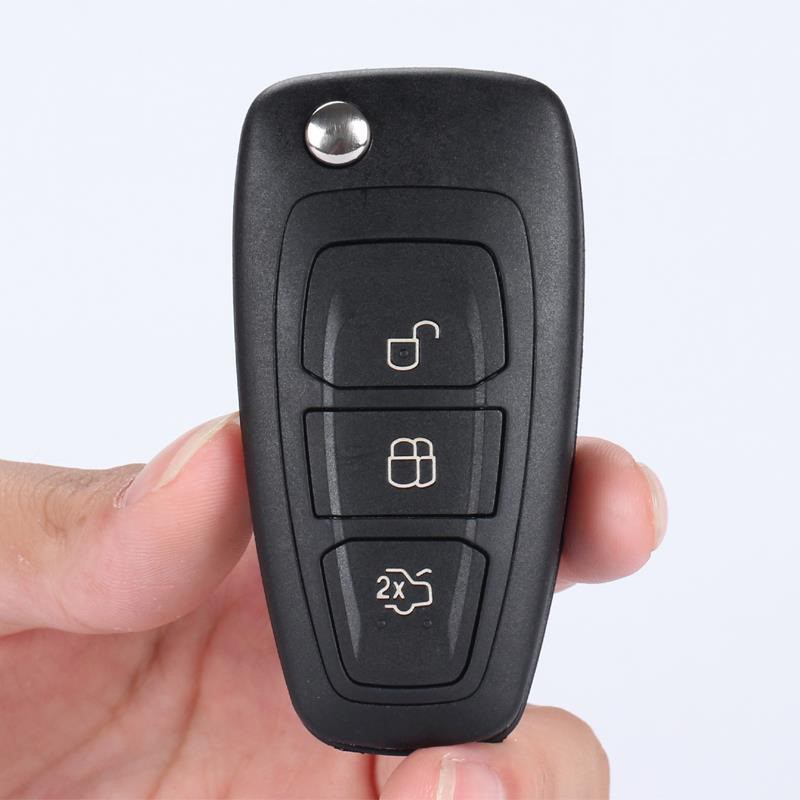 Vỏ chìa khóa ô tô Ford Ranger 2.2 loại 3 nút - tự thay dễ dàng