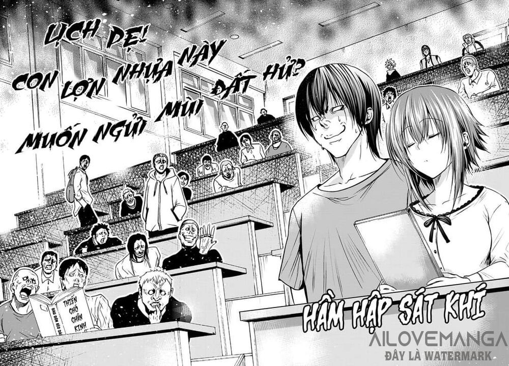cô gái thích lặn - grand blue chapter 73.2 23