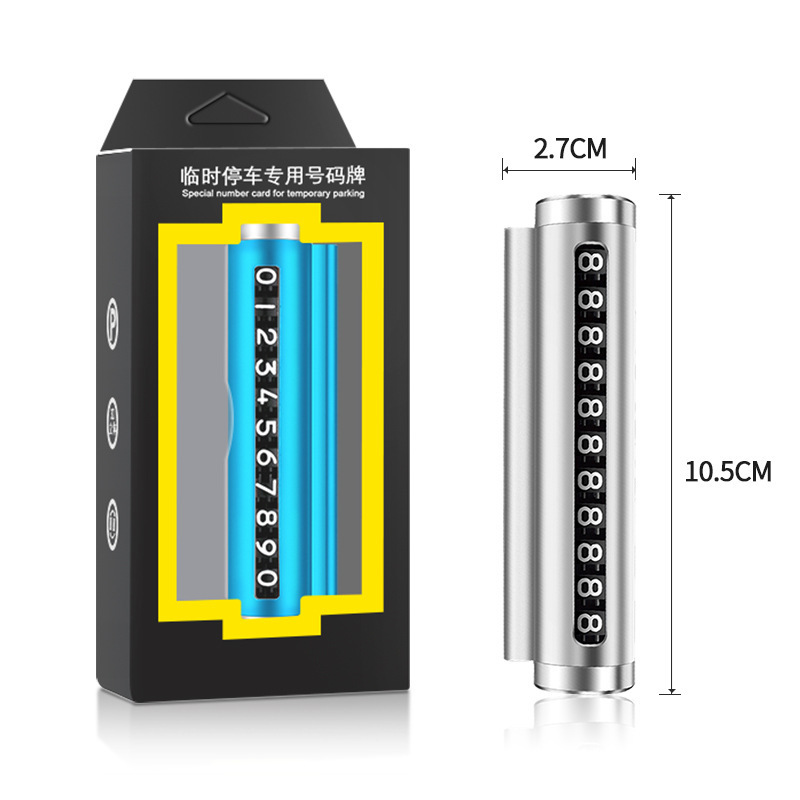 Bảng ghi số phone cho xe ô tô khi dừng đỗ QC-051