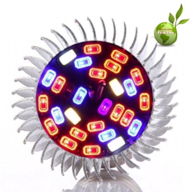 Đèn led kích thích cây trồng phát triển quang phổ đầy đủ 28W đui đèn E27
