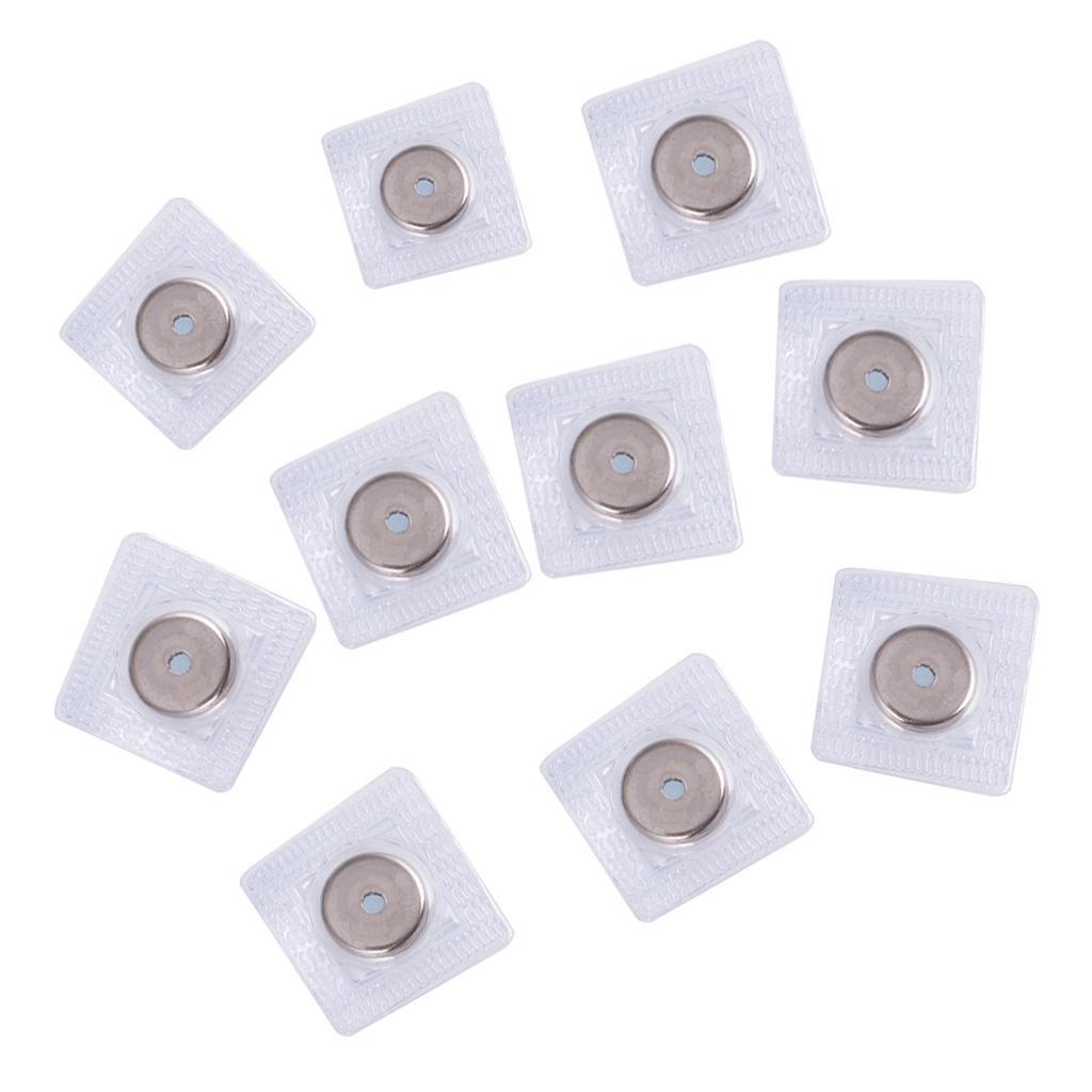 2-3pack 10 Pairs 19mm Invisible Sew-in Magnetic Snap Purse Fastener