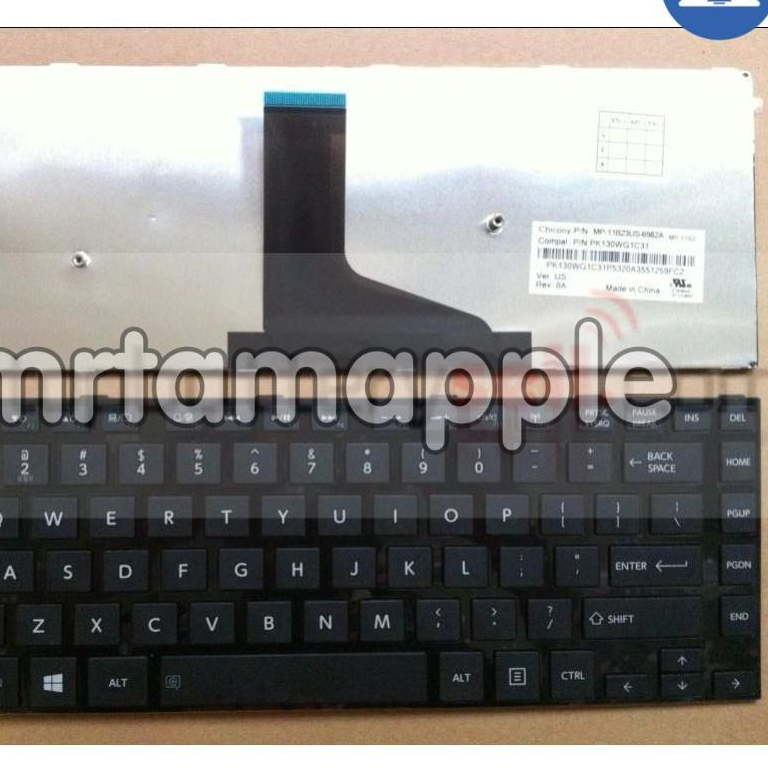 (KEYBOARD) BÀN PHÍM LAPTOP  DÀNH CHO TOSHIBA L40-A dùng cho Satellite L40-A, C40-A, S40T