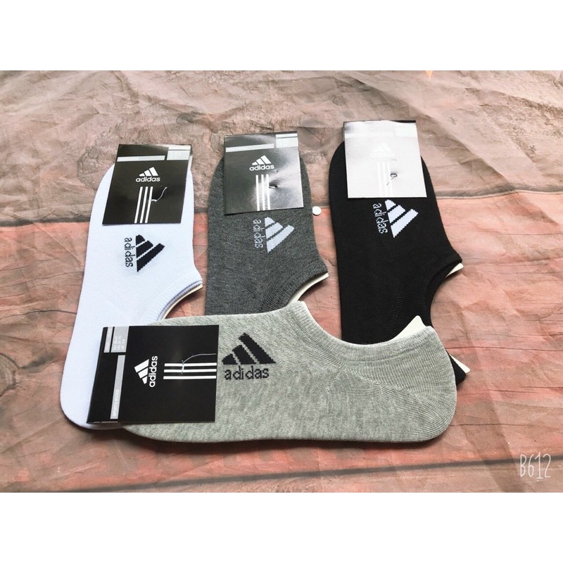 Tất vớ Nike , adidas , lacoste , dệt kim nam cổ ngắn phong cách thể thao cao cấp chống hôi chân 100% Cotton mềm không xù