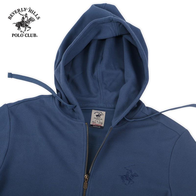 Áo Hoodie có mũ Nam Beverly Hills Polo Club Regularfit Cotton Xanh HMRLS20V144