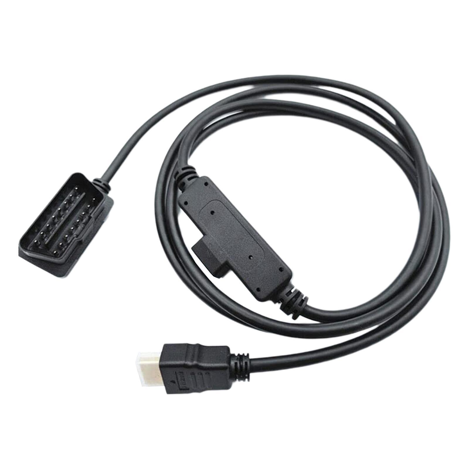 OBDII HDMI Cable H00008000 Adapter Cable for CS2 CTS2 CTS3 HDMI Plug