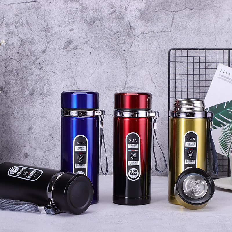 Bình nước giữ nhiệt inox 304 1000 ml - Giao màu ngẫu nhiên