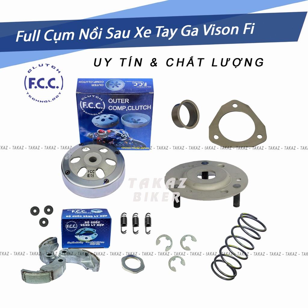 A3 Cả cụm bố ba càng FCC nồi sau dùng cho xe Vison Fi K44 hãng FCC
