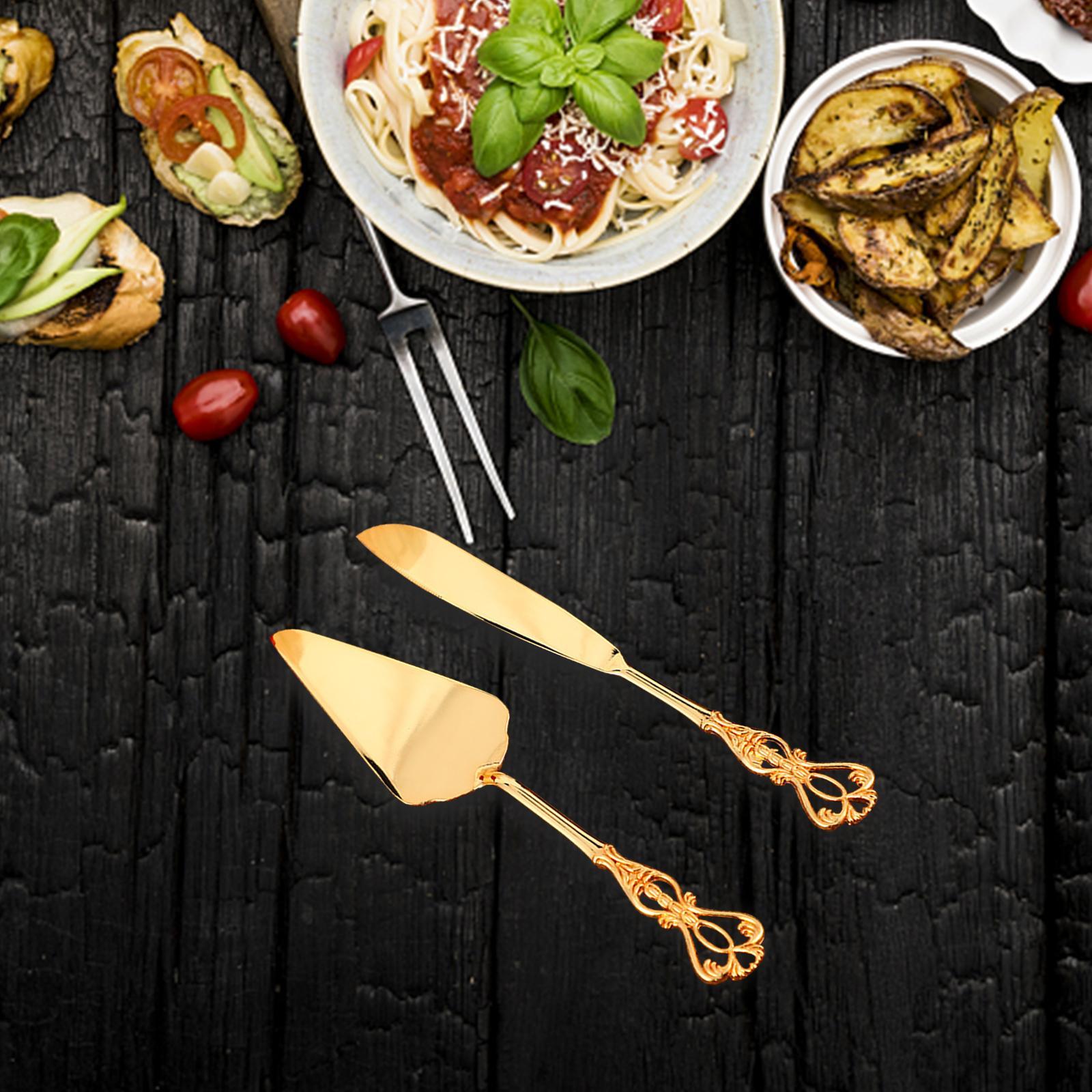 Cake Serving Set Spatula Baking Tool Cake Cutting Set for Wedding Supplies