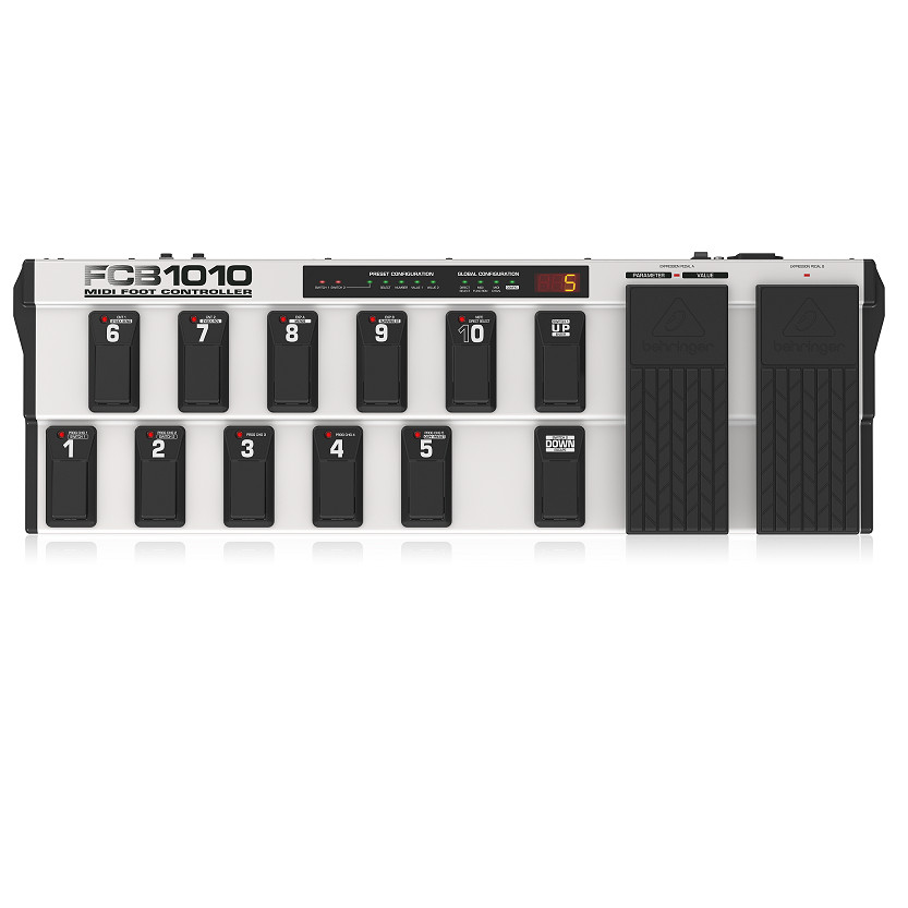 Ultra-Flexible MIDI Foot Controller Behringer FCB1010-Hàng Chính Hãng