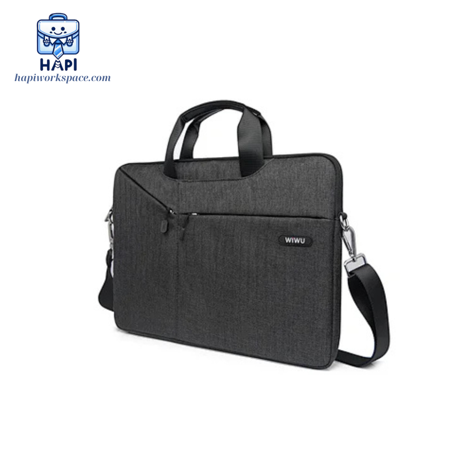 Túi đeo đựng laptop WiWU City Bag Wi-City-13.3/15.6/17.3 inch: Mỏng nhẹ, tối giản, thanh lịch, bảo vệ tốt