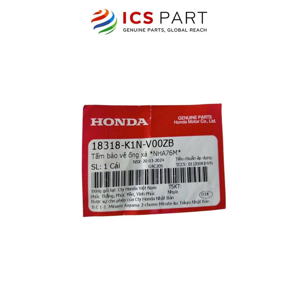 Tấm Bảo Vệ Ống Xả Nha76M HONDA Sh Mode 2021 (18318K1NV00ZB)