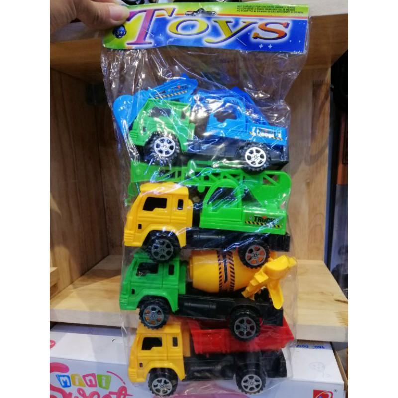XE MÔ HÌNH CÔNG TRÌNH BỊCH 4 CHIẾC