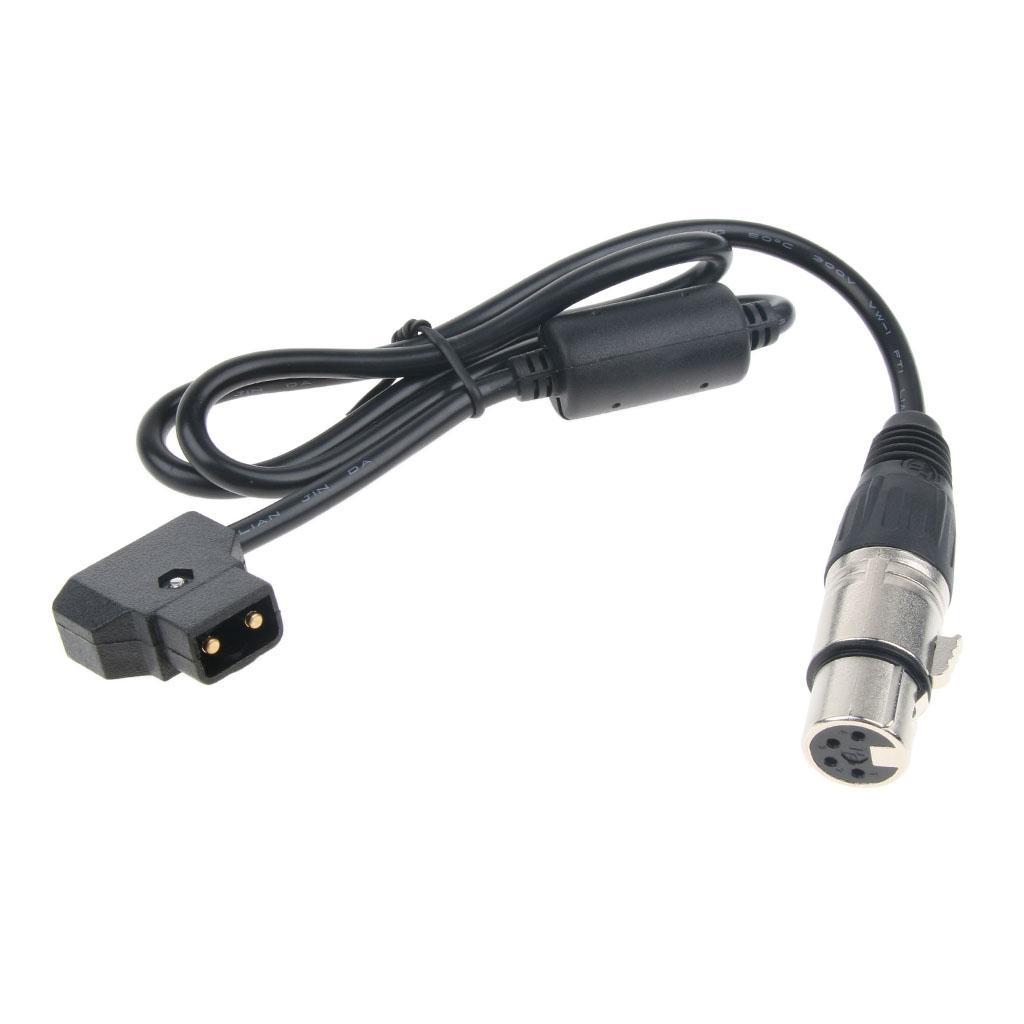 DC Coupler Supply Cable Cord Wire -4PXLR for BMD Mini Camera