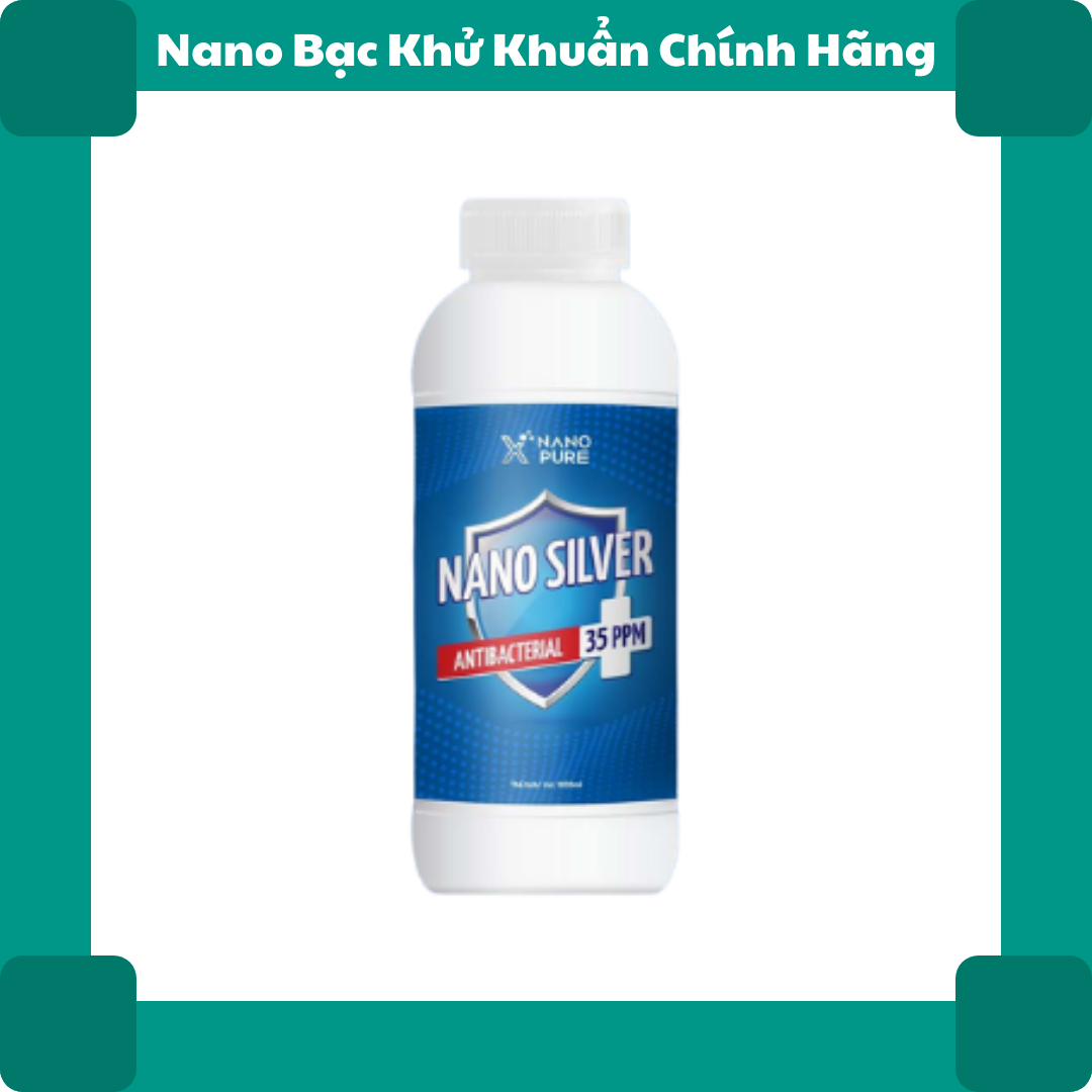 Dung dịch Nano Xpure Nano Silver 35ppm 1L