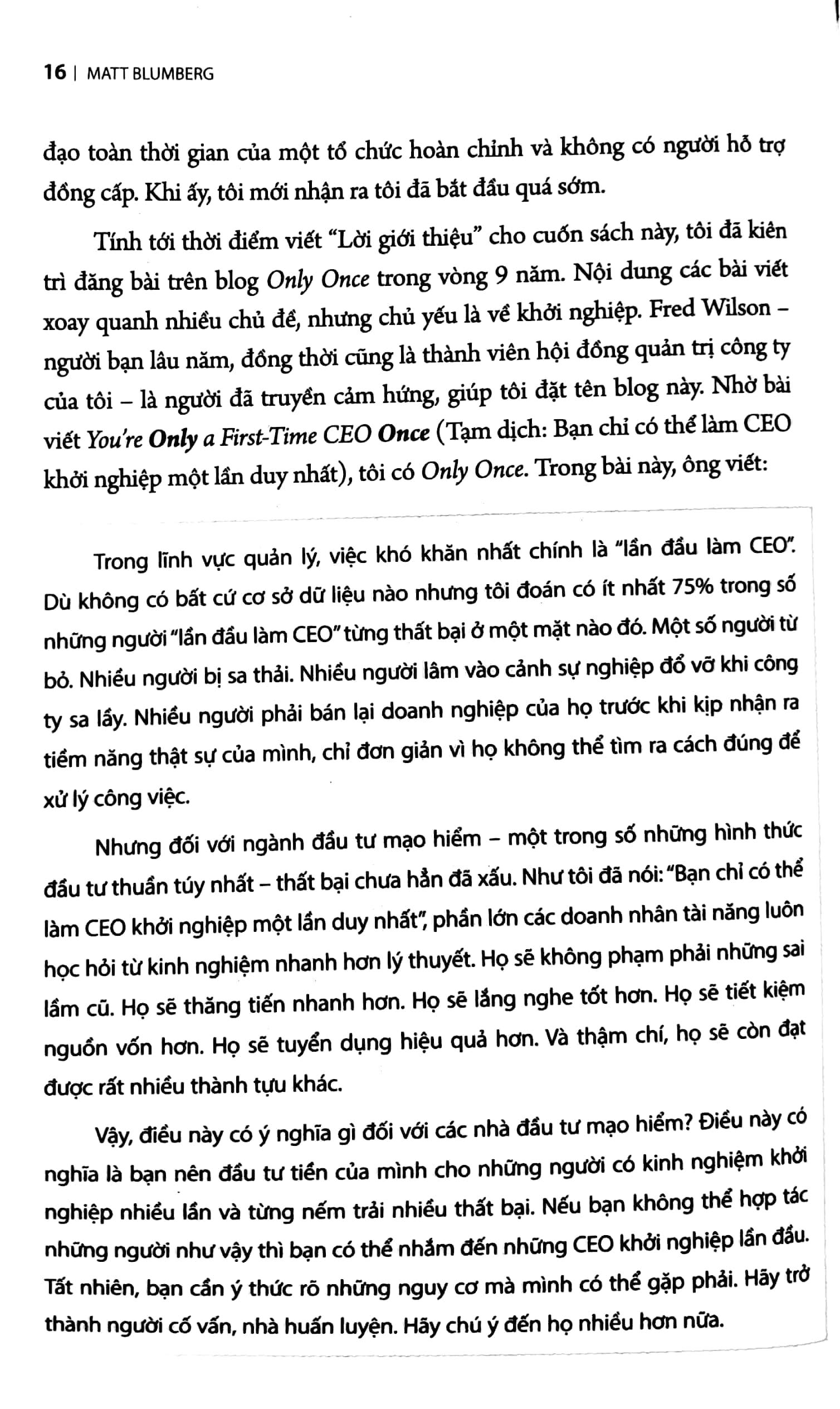 Sách Cẩm Nang CEO Khởi Nghiệp