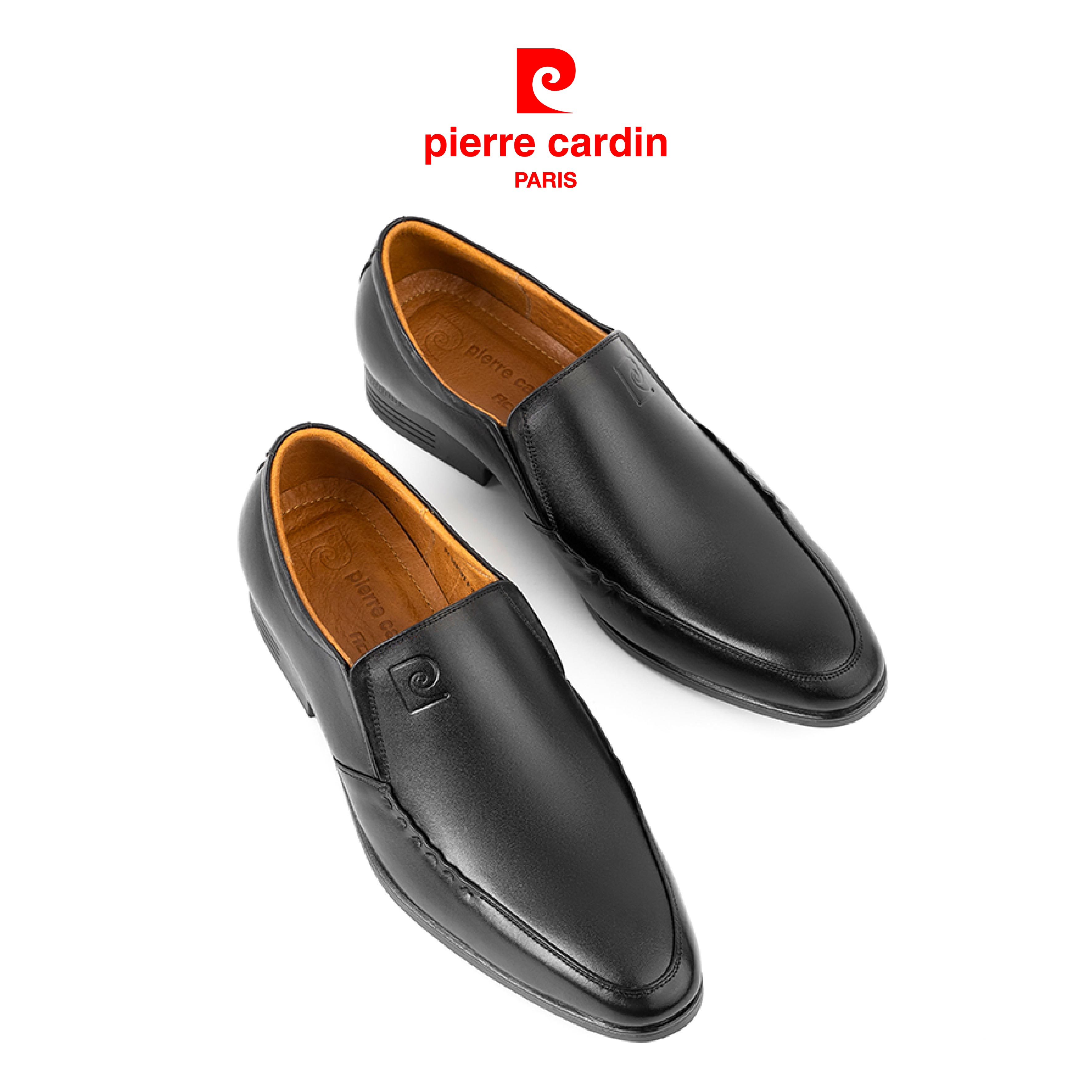 Giày Da Nam Pierre Cardin Pcmfwl 704 - Màu Đen - 39