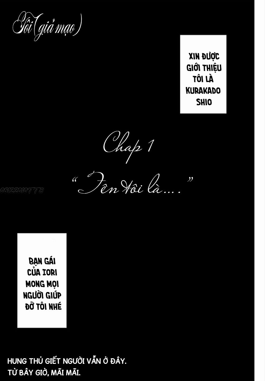 tôi - giả mạo chapter 1 49