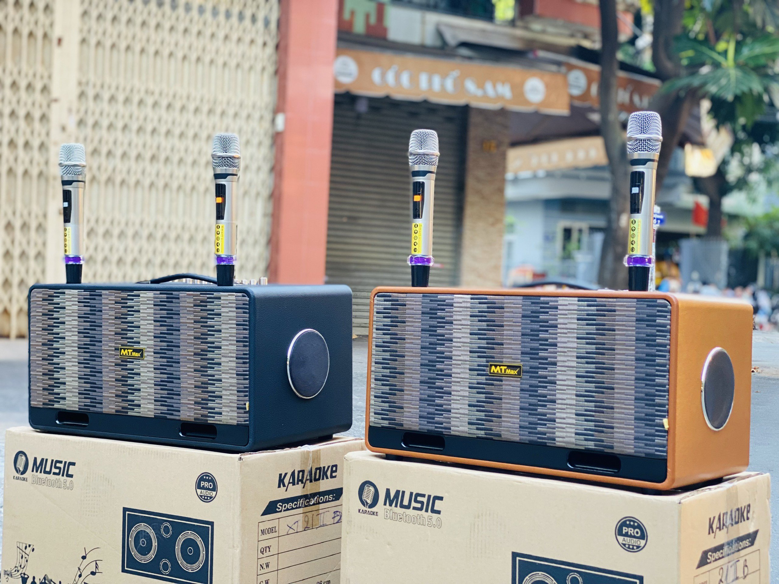 [ Tặng Kèm 2 Micro ] Loa Karaoke Mới Nhất 2024 - MTMAX DK04 - Hệ Thống 6 Loa 3 Đường Tiếng Công Suất Lớn 500W, Bass Đôi 2 Tấc, Âm Thanh Mạnh Mẽ Bảo, Hành Chính Hãng 12 Tháng, Hàng Chính Hãng
