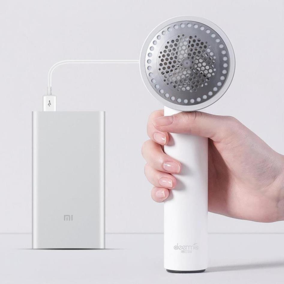 Máy cắt lông xù quần áo Deerma MQ811Y - Hàng Chính hãng