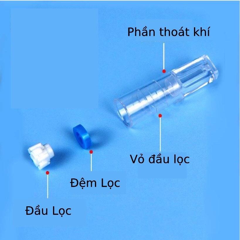 Hộp 100 Đầu Lọc Khói Giảm Độc Tố Khi Hút Thนốc