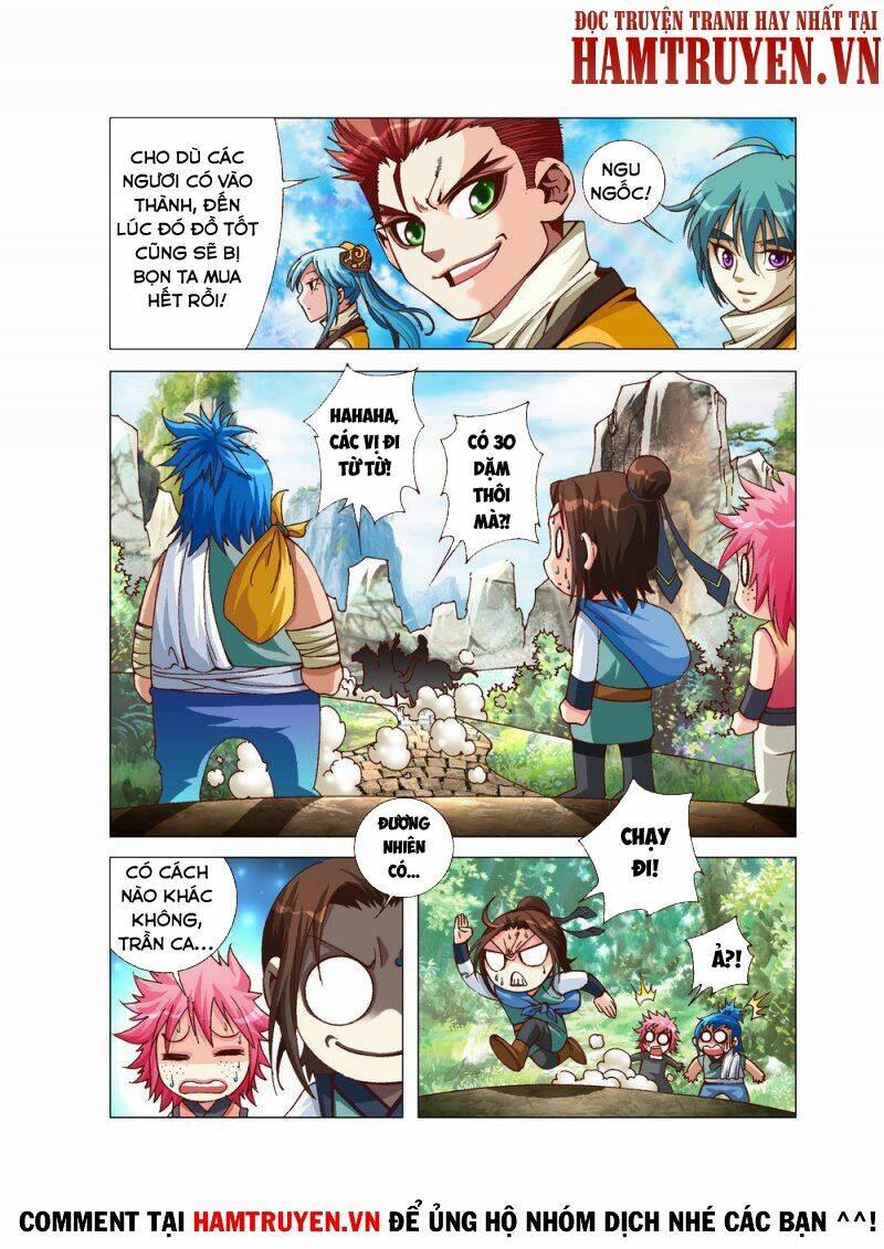 hiên viên kiếm chi thiên chi ngân chapter 5 8