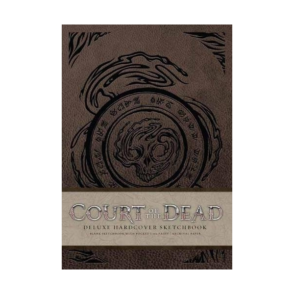 Court Of The Dead Hardcover Blank Sketchbook