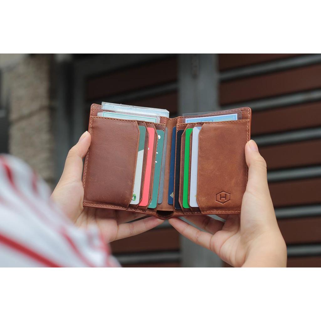 Ví Da đứng Gen8 Handcrafted Wallet HAVIAS