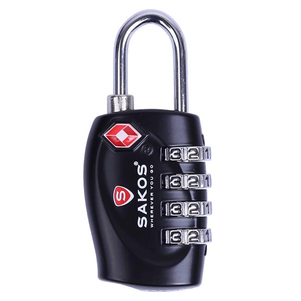 Ổ Khóa Số TSA 008 - Sakos YLA008BK - Màu Đen