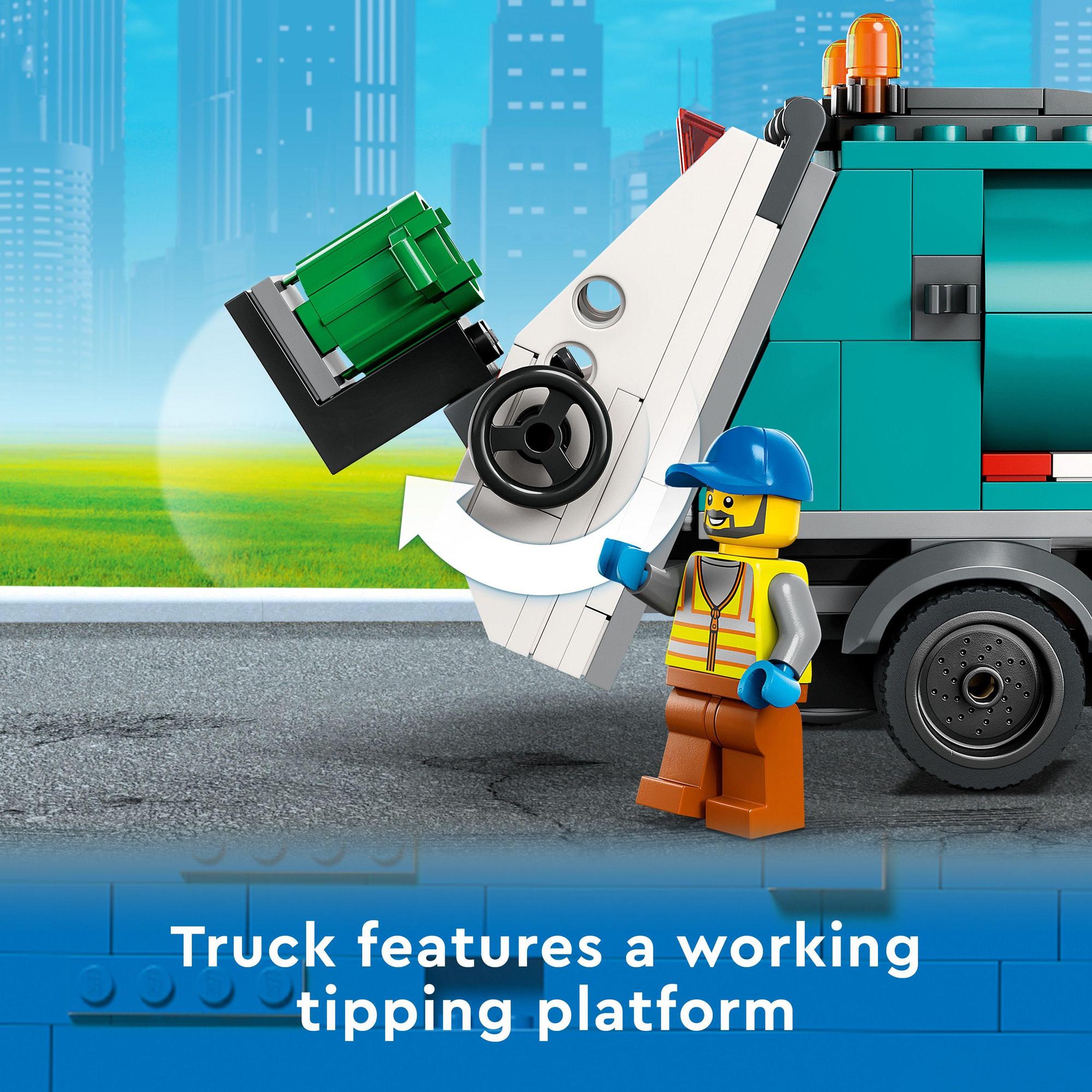 LEGO City 60386 Xe Rác Tái Chế