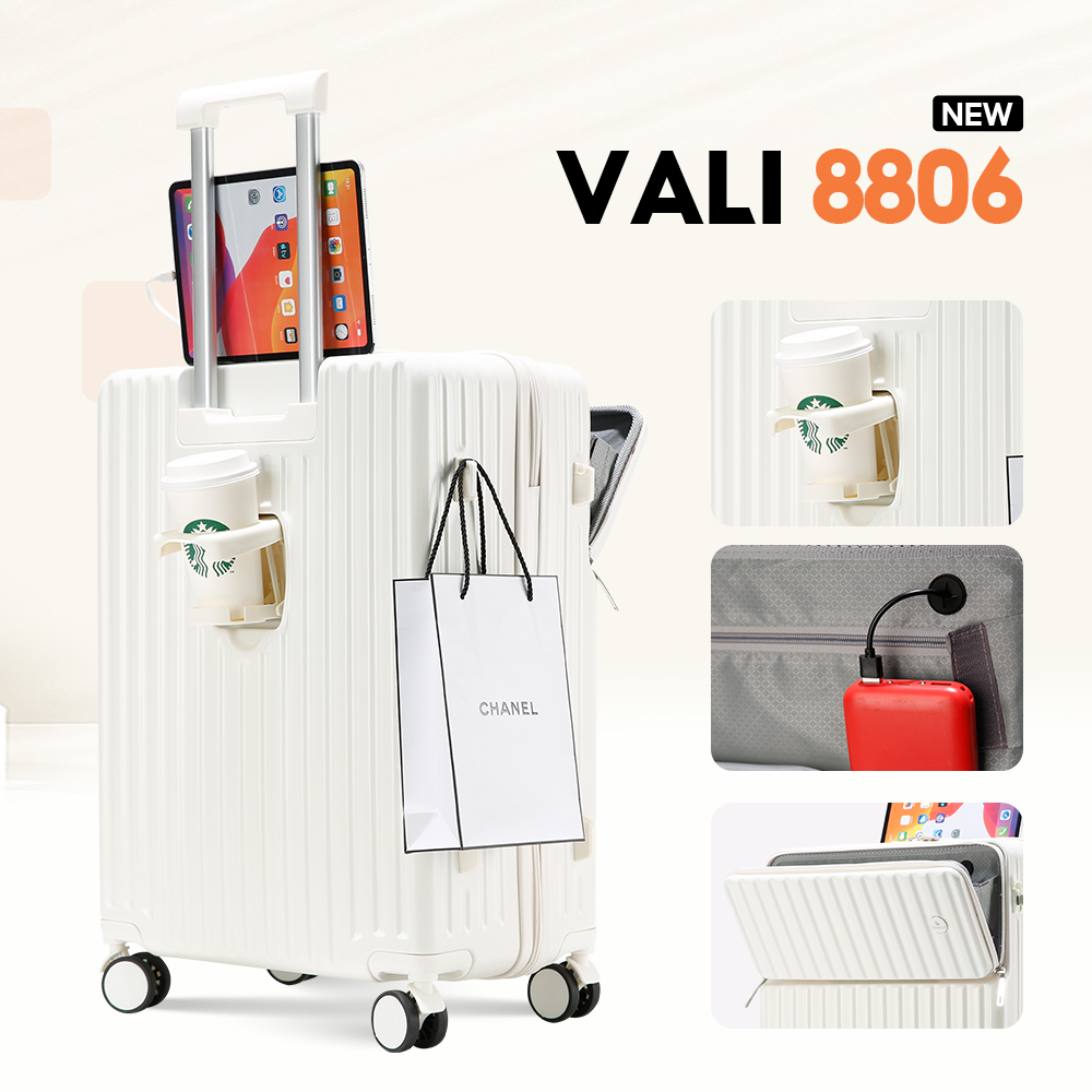 Vali Du Lịch B Bamozo 8806 Cao Cấp Size 20/24inch Có Ngăn Đựng LapTop - LỖI 1 ĐỔI 1 TRONG 30 NGÀY