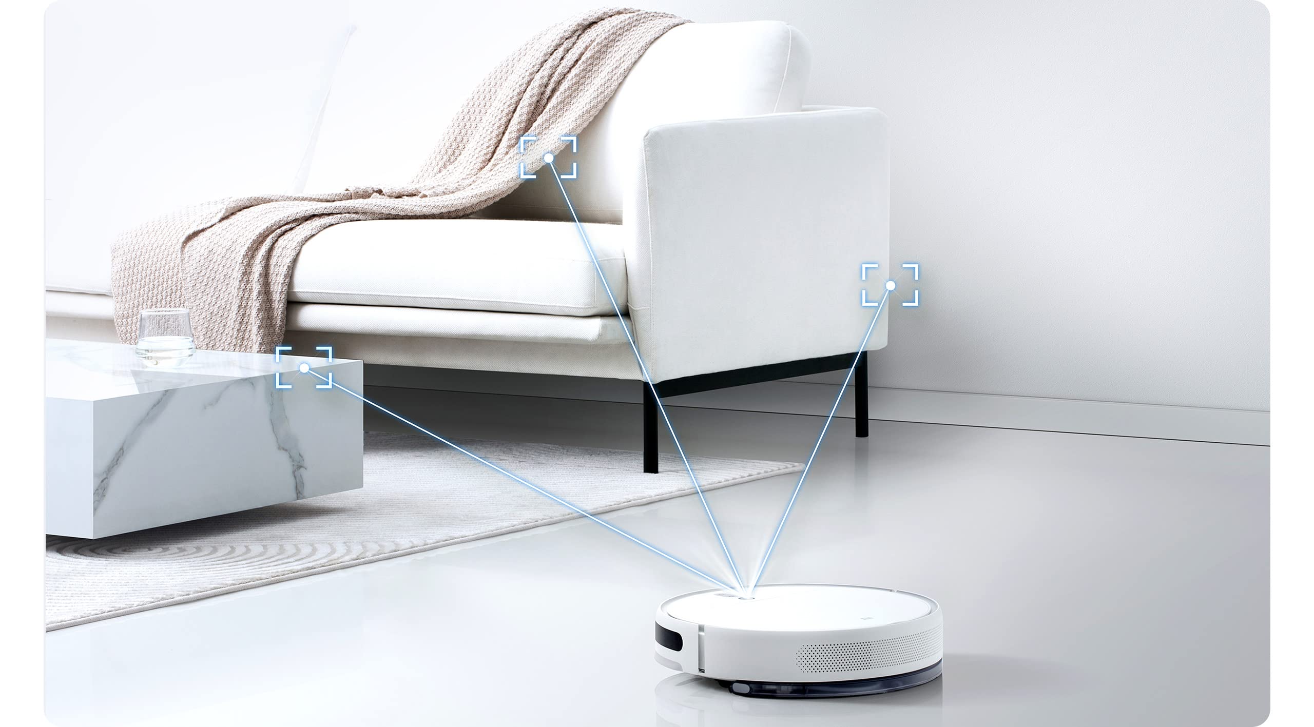 Robot hút bụi Xiaomi Mi Vacuum Mop 2 EU BHR5055EU STYTJ03ZHM - Hàng chính hãng