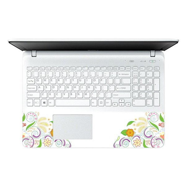 Mẫu Dán Decal Hoa Văn Cho Laptop LTHV 134