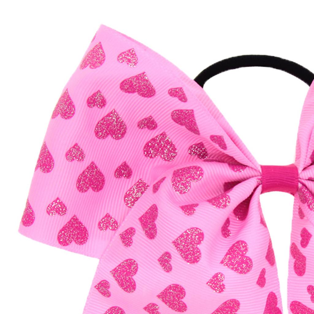 8 Inch Large Colorful Bow Hairpin Girls Bows With Rope Hair Bows U Pick