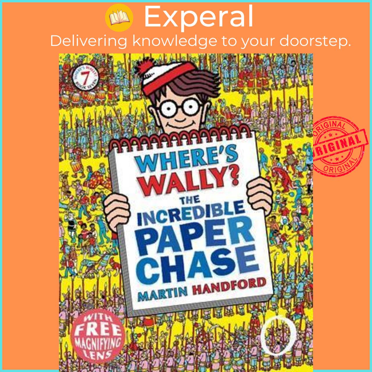 Sách - Where's Wally? The Incredible Paper Chase  by Martin Handford